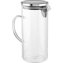 schenkkan - 1,3 liter - glas - 22 cm - waterkan - sapkan - Schenkkannen