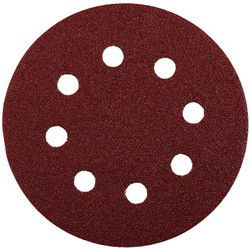 Klit schuurschijf dia. 125 mm K80 5 stuks kaart