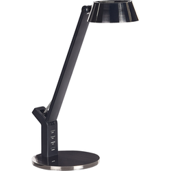 Beliani CHAMAELEON - Bureaulamp-Messing-Staal, IJzer