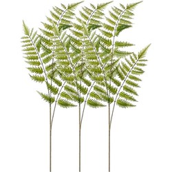 3x Tree fern kunst tak 85 cm - Kunstbloemen