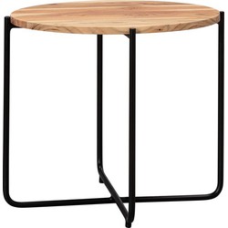 Pippa Design ronde salontafel in modern design - bruin