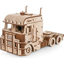 Eco Wood 3D Houten Puzzel Truck “Road King”  DIY Modelbouw