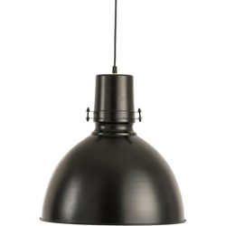Industriele Hanglamp Zwart Metaal