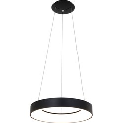 Moderne Hanglamp Ringlede Wit