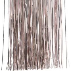 1x zakjes lametta engelenhaar poeder roze (blush) 50 x 40 cm - Engelenhaar