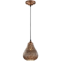 Vintage Hanglamp  Jasmin - Metaal - Bruin