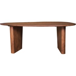 Eettafel Rudo 180 x 110 cm - Mangohout