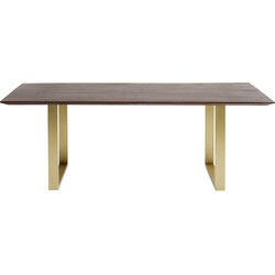 Eettafel Symphony Donker Messing 160x80cm