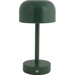 Tafellamp James LED - Groen - 12.5x12.5x24.5cm