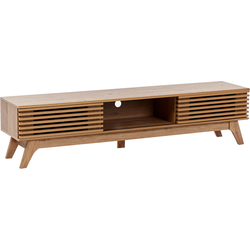 TOLEDO  - TV-meubel - Bruin - 180 x 40 cm - Vezelplaat