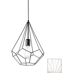 Ideal Lux - Ampolla - Hanglamp - Metaal - E27 - Wit