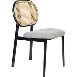 ZUIVER Chair Spike Natural/Grey