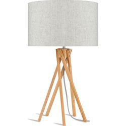 Tafellamp Kilimanjaro - Naturel/Bamboe - Ø32cm