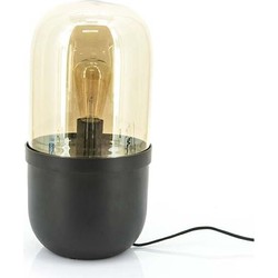 Maverick Tafellamp Zwart - 43x20x20 cm - Industrieel Design