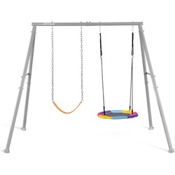 Schommelset two feature swing set