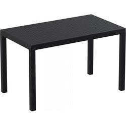 ENOTECA tuintafel 140x80x75 cm Zwart