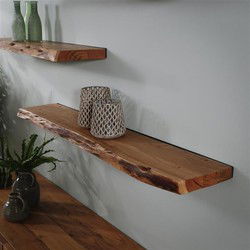 Industriële wandplank Durris 120 cm