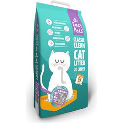 EASYPETS CLASSIC CLEAN CATLITTER KATTENBAKVULLING 20 LTR