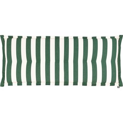 Kopu® Mila Forest Green 120 cm - Hoogwaardig Bankkussen - Gestreept