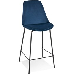 Middelhoge snackkruk SPARK blauw