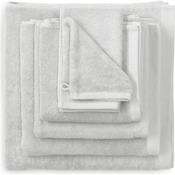 Heckett & Lane 2 stuks Premium Handdoek 50 cm x 100 cm Glacier grey