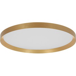 Moderne Plafonnieres Flady Goud 2-lichts