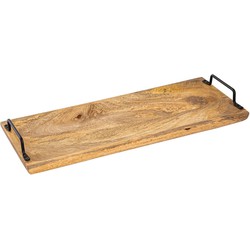 SVJ Plateau Rechthoekig - 50 x 50 x 7 cm - Hout - Bruin