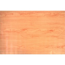 Decoratie plakfolie - lichtbruin hout patroon - 45 cm x 200 cm - zelfklevend - Meubelfolie