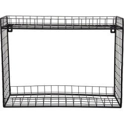 Wandrek Reja - Zwart - 15x40x30cm