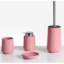 SUCHES - Badkameraccessoireset - Roze - Polyresin