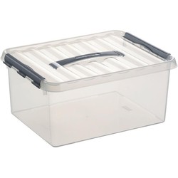 Sunware opbergbox - transparant - 15L - 40 x 30 x 18 cm - Opbergbox