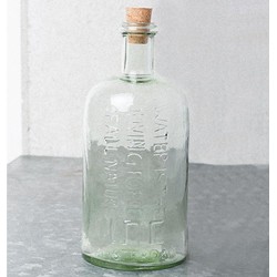 Recycled Glass Bottle With Embossing