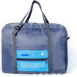 Decopatent® Reistas Flightbag - Handbagage koffer reis tas - Travelbag - Organizer Opvouwbaar - Tas voor aan je koffer - Blauw