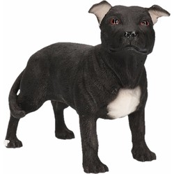 Staff Bull Terrier decoratie beeldje 15 cm - Beeldjes