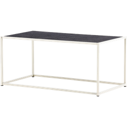 Magnus metalen tuin salontafel grijs - 110 x 60 cm