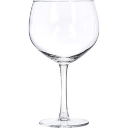 Gin en tonic glazen - set van 4x stuks - 650 ml - transparant - Wijnglazen