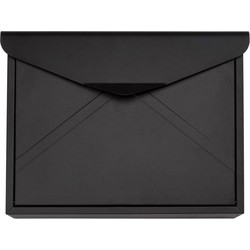 Briefkasten - Verona - schwarz matt - Perel