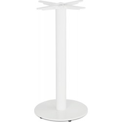 CORTADO ronde tafelpoot 40x40x73 cm Wit