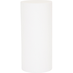 Side Table / Pillar- Cylinder - MDF - White - 30x65cm