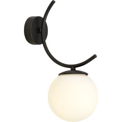 Moderne wandlamp Fontana Zwart