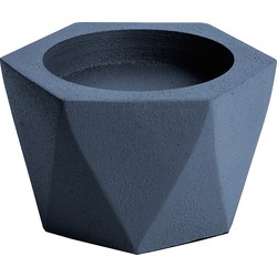pt, Pillar Kandelaar Nimble Aluminium 6 x Ø10 cm - Nachtblauw