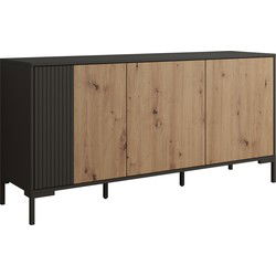 Meubella - Dressoir Molina - Eiken - 150 cm