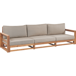 Beliani TIMOR - Tuinsofa-Lichte houtkleur-FSC® gecertificeerd acaciahout