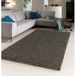 Hoogpolig vloerkleed - Candy Shaggy Grijs - 200 X 290 CM