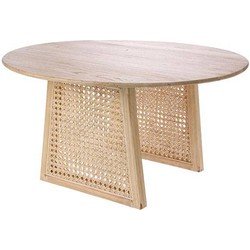 HKliving webbing coffee table m natural