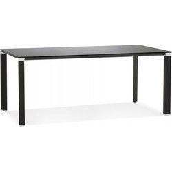 XLINE vergadertafel 200x100x73 cm Zwart