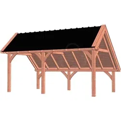 Trendhout douglas kapschuur De Hoeve XL, 585 x 380 cm