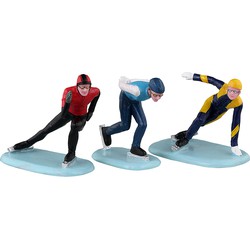 Speed Skaters Set Of 3 - LEMAX