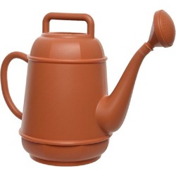 Decoris Gieter - 12 liter - terra bruin - kunststof - plantengieter - 44 x 39 x 40 cm - Gieters