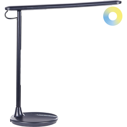 Beliani DRACO - Bureaulamp-Zwart-Aluminium